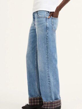 Madewell Low-Slung Baggy Jeans in Gaslamp Wash Rigid